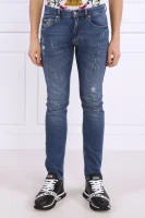 Džíny | Slim Fit Versace Jeans Couture tmavě modrá