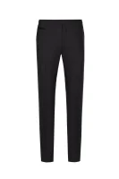 Vlněné kalhoty wilhelm 3 | Slim Fit BOSS BLACK grafitově šedá