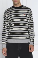 vlněný svetr | regular fit Kenzo šedý