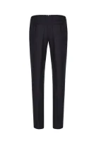 Vlněné kalhoty wilhelm 3 | Slim Fit BOSS BLACK grafitově šedá