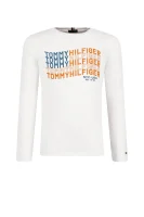 Tričko s dlouhým rukávem | Regular Fit Tommy Hilfiger bílá