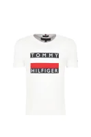 Tričko essential | Regular Fit Tommy Hilfiger bílá