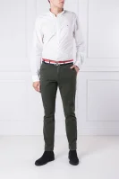 Kalhoty chino Denton | Straight fit | stretch Tommy Hilfiger zelený