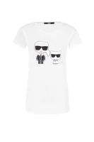 T-shirt | Regular Fit Karl Lagerfeld bílá