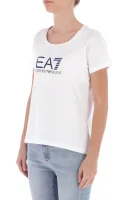 Tričko | Slim Fit EA7 bílá