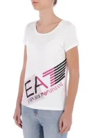 Tričko | Slim Fit EA7 bílá