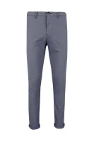 Kalhoty Chino denton | Straight fit Tommy Hilfiger tmavě modrá