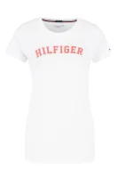 Tričko Print | Slim Fit Tommy Hilfiger bílá