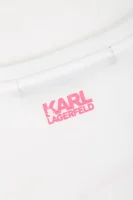 Tričko Lightning Bolt  Karl Lagerfeld bílá