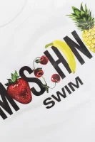 Tričko Moschino Swim bílá