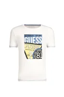 Tričko SS | Regular Fit Guess bílá