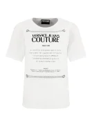 Tričko | Loose fit Versace Jeans Couture bílá